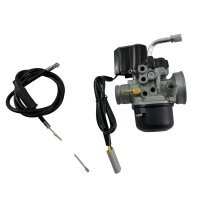 Vergaser mit E-Choke,Piaggio, China 2-Takt / 17,5mm / HD 75 (M6) / ND 34 / 24mm Anschlussw. Ansaugstutzen, 35mm Anschlussw