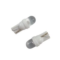 2x LED Lampe 12V KALTWEISS für Standlicht T10 Sockel