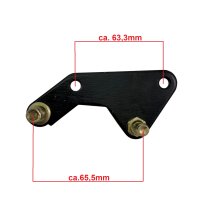 Bremssattel  Halter / Aufnahme hinten China Roller 50-150cc