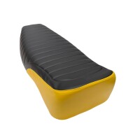 Sitzbank für SIMSON S51 - in schwarz/gelb