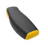 Sitzbank für SIMSON S51 - in schwarz/gelb
