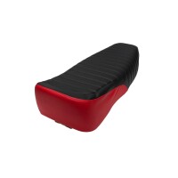 Sitzbank für SIMSON S51 - in schwarz/rot