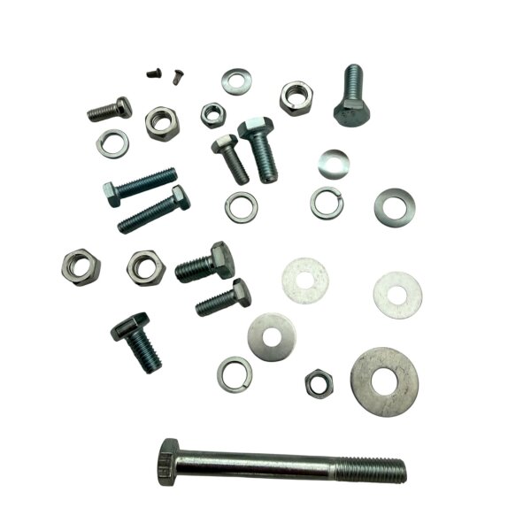 Normteile Set für Rahmen / Obergurt, Stützstrebe, untere Strebe, Sitzbank, Tank für SIMSON S50, S51, S70