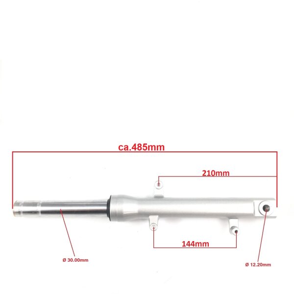 6 - Stoßdämper vorne rechts (485mm)