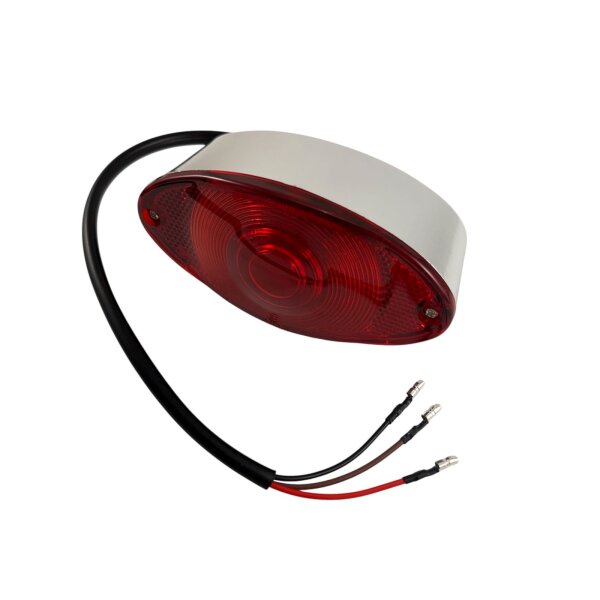1 - Rücklicht komplett (ohne Halter)  -3 Kabel