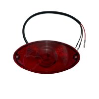 1 - Rücklicht komplett (ohne Halter)  -3 Kabel
