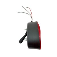 1 - Rücklicht komplett (ohne Halter)  -3 Kabel in schwarz