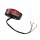 1 - Rücklicht komplett (ohne Halter)  -3 Kabel in schwarz