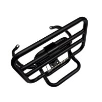 Gepäckträger hinten für VESPA GT, GTV, GTS 125-300 in MATT SCHWARZ