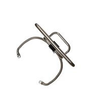 Gepäckträger hinten für VESPA GT, GTV, GTS 125-300 in CHROME (B-WARE)