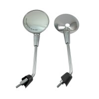 SPIEGEL SET für VESPA GT, GTV, GTS 125-300 in CHROM (lang) M8 RL