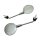 SPIEGEL SET für VESPA GT, GTV, GTS 125-300 in CHROM (lang) M8 RL