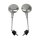 SPIEGEL SET für VESPA GT, GTV, GTS 125-300 in CHROM (lang) M8 RL