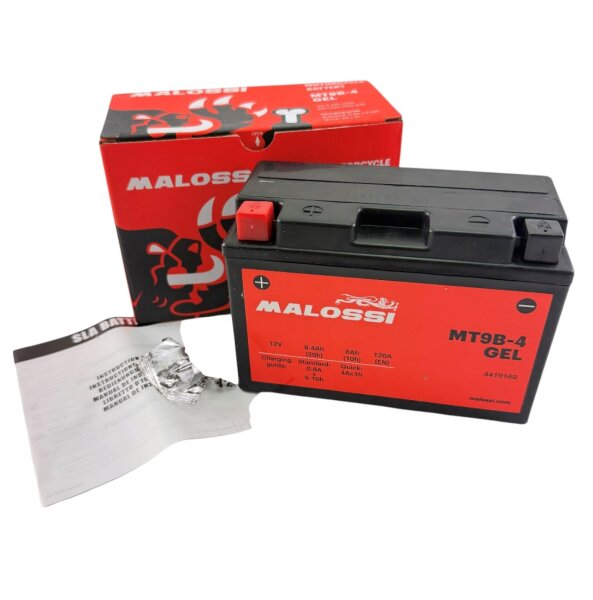 9 - Batterie MT9B-4 Gel 12V 9Ah - MALOSSI