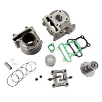 80ccm TUNING ZYLINDER & KOPF KIT KOMPLETT für GY6 CHINA ROLLER 4-TAKT