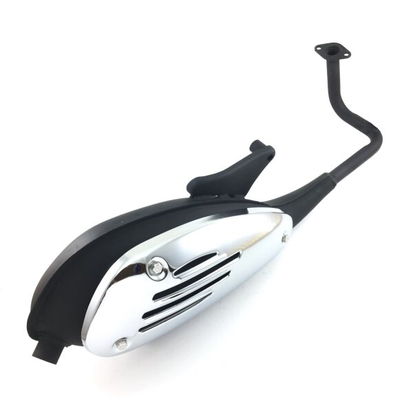 Auspuff komplett 50cc / EURO 4 / bei 2 Federbeinen / B-WARE