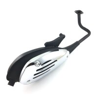 Auspuff komplett 50cc / EURO 4 / bei 2 Federbeinen / B-WARE
