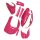VERKLEIDUNG PINK (B-WARE) z.B für EASY CRUISER ARTEMIS RETRO CLASSIC CRUISER FOSTI QT-E GY6