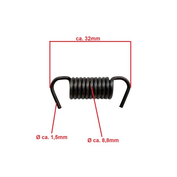 11 - Feder für Bremsbeläge